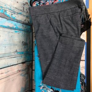 LOFT Gray Marisa Pants Size 8 - Gray